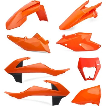 Sada plastů POLISPORT 91584 Enduro oranžová