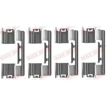 Brzdový systém Sada příslušenství obložení kotoučové brzdy QUICK BRAKE 109-1813 QB