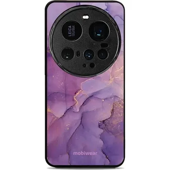 Pouzdro na mobilní telefon Lesklý kryt Mobiwear Glossy - Xiaomi 15 Ultra - G050G - Fialový mramor (Prémiové lesklé pouzdro, obal, kryt Mobiwear Glossy na mobil Xiaomi 15 Ultra - G050G - Fialový mramor, materiál Plast + TPU silikon - krytí po všech stranách, neošoupatelný potisk,)