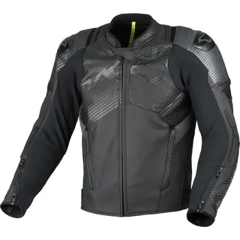 Moto bunda Macna Ignite black leather men jacket vel. 58