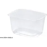 Miska plastová hranatá 300 ml čirá PP - Miska plastová hranatá 3