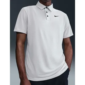 Pánské tričko NIKE Dri-Fit Tour pánské tričko bílé Velikost oblečení: L + Dárková krabička týček