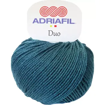 Příze Adriafil Duo 54 Petrol (Celoroční příze Duo Comfort petrol)