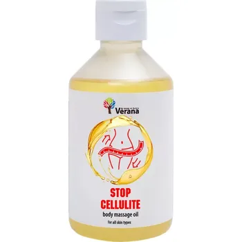 Masážní přípravek VERANA Stop celulitidě rostlinný masážní olej 1000ml 250ml