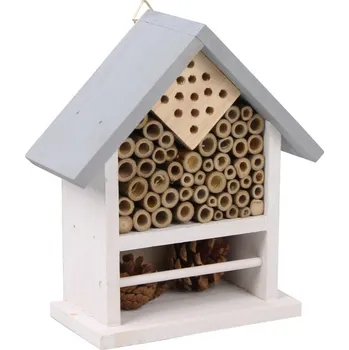 Krmítko pro ptáka Dřevěný domeček pro užitečný hmyz