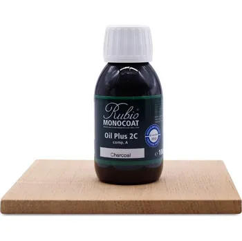 Olej na dřevo Rubio Monocoat Oil Plus 2C Probarvený Olej - Složka A 100ml, White