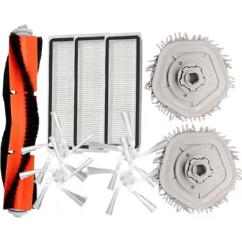 Sada příslušenství pro robotický vysavač Držáky mopů, mopy, HEPA filtry a kartáče pro XIAOMI DreameBot W10 10ks sada