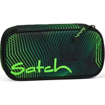 Školní batoh Studentský penál Ergobag Satch - Seismic Green