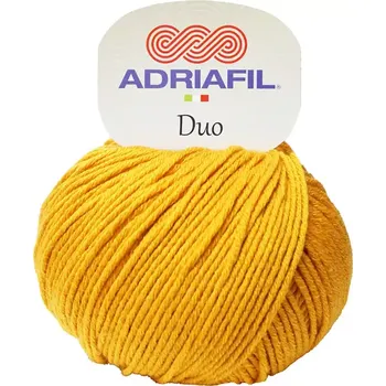 Příze Adriafil Duo 50 Hořčicová (Celoroční příze Duo Comfort Hořčicová)