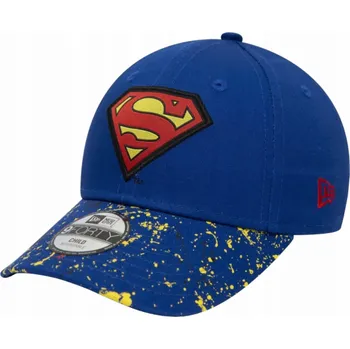 Kšiltovka New Era Dětská kšiltovka New Era 9FORTY DC Superman 60298810 Modrá DĚTSKÁ