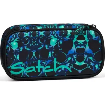 Školní batoh Studentský penál Ergobag Satch - Caleido Blue