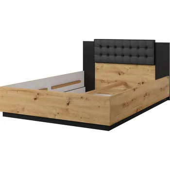 Obývací stěna MOB Signat Typ30 (dub artisan + černá matná)