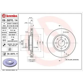 Brzdový kotouč Brzdový kotouč MAGNETI MARELLI 360406021900