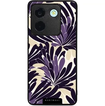 Pouzdro na mobilní telefon Lesklý kryt Mobiwear Glossy - Xiaomi POCO M7 Pro 5G - GA47G Fialová flóra (Prémiové lesklé pouzdro, obal, kryt Mobiwear Glossy na mobil Xiaomi POCO M7 Pro 5G - GA47G Fialová flóra, materiál Plast + TPU silikon - krytí po všech stranách, neošoupatelný)