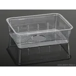 Vanička plastová hranatá 1000 ml čirá PVC - Vaničky plastové hra