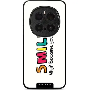 Pouzdro na mobilní telefon Lesklý kryt Mobiwear Glossy - Honor Magic7 Pro 5G - G073G Smile (Prémiové lesklé pouzdro, obal, kryt Mobiwear Glossy na mobil Honor Magic7 Pro 5G - G073G Smile, materiál Plast + TPU silikon - krytí po všech stranách, neošoupatelný potisk, tenké provedení,