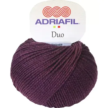 Příze Adriafil Duo 52 Lilková (Celoroční příze Duo Comfort Lilková)