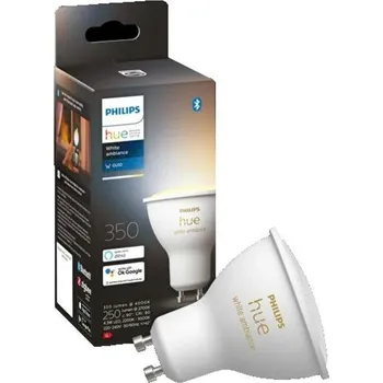 Osvětlení Hue Bluetooth LED White Ambiance žárovka GU10 4.3W 250lm 2200K-6500K