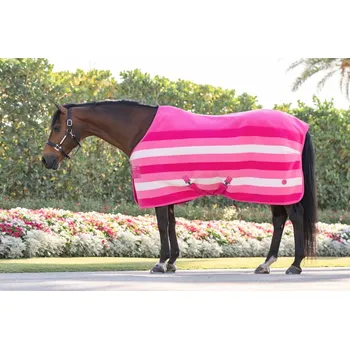 Deka pro koně HORSEWARE Deka odpocovací Newmarket Horseware, witney pink Délka zad: 130 cm