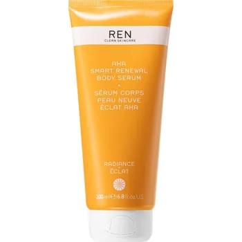 Tělový krém REN Radiance vyhlazující exfoliační sérum s AHA kyselinami 200 ml