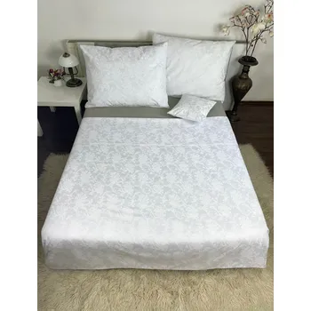 Povlečení Francouzské bavlněné povlečení - Bílá romantika