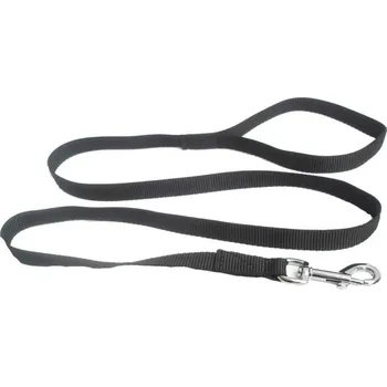 Vodítko pro psa Vodítko popruh černé 2 x 142 cm