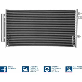 Výparník klimatizace Kondenzátor, klimatizace NISSENS 940692