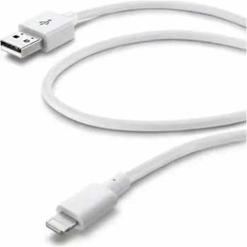 Cellular Line Kabel USB-A pro mobilní telefony - 1 m bílý (CUSBDATACMFIIPH5W)