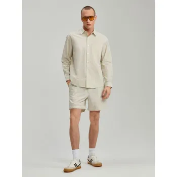 Pánská móda Kraťasy - L - House - krémový - 924EH-01X