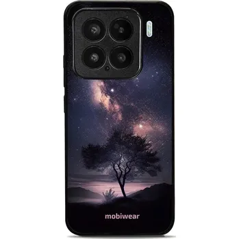 Pouzdro na mobilní telefon Lesklý kryt Mobiwear Glossy - Xiaomi 15 - G005G Strom s galaxií (Prémiové lesklé pouzdro, obal, kryt Mobiwear Glossy na mobil Xiaomi 15 - G005G Strom s galaxií, materiál Plast + TPU silikon - krytí po všech stranách, neošoupatelný potisk, tenké provedení,