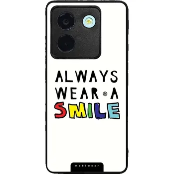 Pouzdro na mobilní telefon Lesklý kryt Mobiwear Glossy - Xiaomi POCO M7 Pro 5G - G077G Always smile (Prémiové lesklé pouzdro, obal, kryt Mobiwear Glossy na mobil Xiaomi POCO M7 Pro 5G - G077G Always smile, materiál Plast + TPU silikon - krytí po všech stranách, neošoupatelný potisk