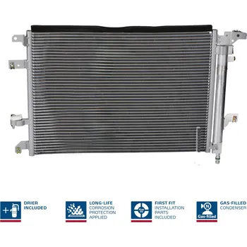 Výparník klimatizace Kondenzátor, klimatizace NISSENS 940103