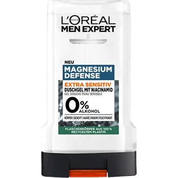 Koupelová kosmetika Loreal sprchový gel pro muže Expert Magnesium Defense 250 ml