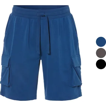 LIVERGY® Pánské teplákové cargo bermudy