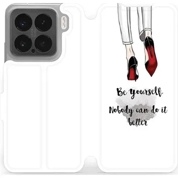 Pouzdro na mobilní telefon Flipové pouzdro Mobiwear - Xiaomi 15 - M046P Be yourself (Knížkové flip pouzdro, obal, kryt na mobil Xiaomi 15 - M046P Be yourself, materiál Umělá kůže + TPU - ochrana 360°, stojánek, silikonová vanička, magnetické zavírání)
