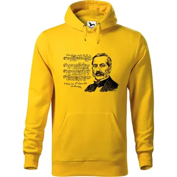 Dámská mikina Mikina - František Škroup Barva: Žlutá (04), Velikost: 3XL, Střih: Pánské