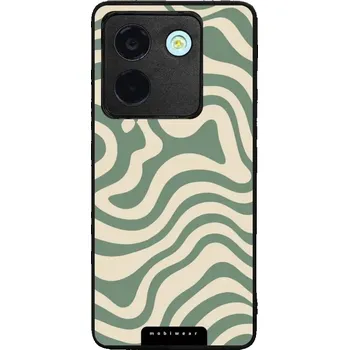 Pouzdro na mobilní telefon Lesklý kryt Mobiwear Glossy - Xiaomi POCO M7 Pro 5G - GA57G Zelené a béžové zkrouceniny (Prémiové lesklé pouzdro, obal, kryt Mobiwear Glossy na mobil Xiaomi POCO M7 Pro 5G - GA57G Zelené a béžové zkrouceniny, materiál Plast + TPU silikon - krytí po všech)