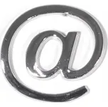 Znak @ PLASTIC samolepící