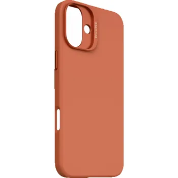 Pouzdro na mobilní telefon Decoded Silikonový kryt AntiMicrobial Silicone Backcover - silikonový ochranný kryt pro iPhone 16 Plus kompatibilní s MagSafe (pískovec)