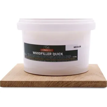 Olej na dřevo Rubio Monocoat Woodfiller Quick - Rychlý Tmel Na Dřevo, 0,5kg, Světlá - Light