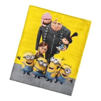 Dětská deka Mimoni Já Padouch 130x160 cm (cs, Povlečeme vše)