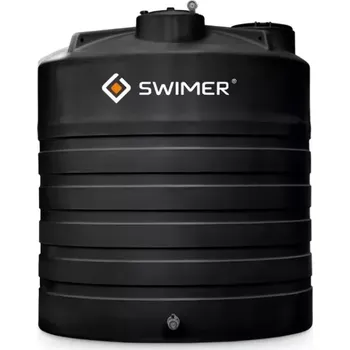 nádrž Nádrž na dešťovou vodu 12500 litrů SWIMER RAIN WATER, černá