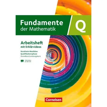 Učebnice Fundamente der Mathematik Grundkurs/Leistungskurs - Qualifikationsphase - Nordrhein-Westfalen ab 2019 - Arbeitsheft mit Lösunge