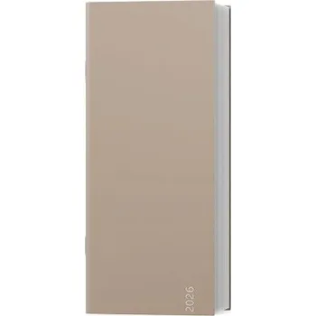 Diář BALOUŠEK TISK Diář měsíční - Božka - Color - Moka 2026 / 17,9cm x 7,9cm / BMB9-9-26