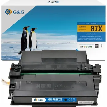 G&G Toner Toner kompatibilní s HP CF287X, NT-PH287XC, černý, 18 000 stran, vysoká kapacita