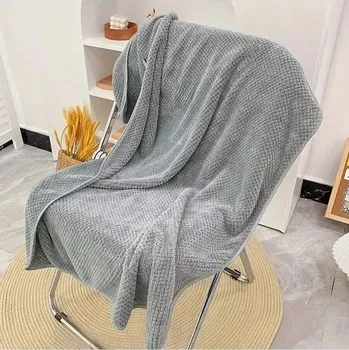 Rychleschnoucí dětská osuška pro miminko a pláž | dětská osuška, ručník - Šedá