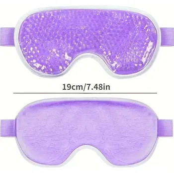 Péče o oční okolí Gelová chladivá maska na oči pro kruhy a relaxaci | oční maska, gelový obklad - FIALOVÁ