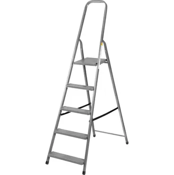 Schůdky Strend Pro ST-D3, 3 stupňové, ocelové, žebřík, 125 cm, nosn. 125 kg