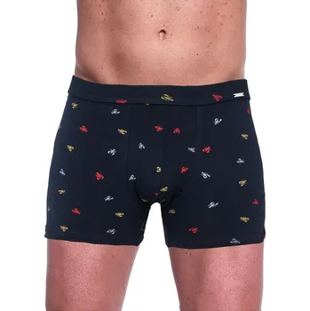 Cornette boxerky prime 904/125 max - modrá, 4XL (Bavlněné pánské boxerky Cornette Prime 904/125)