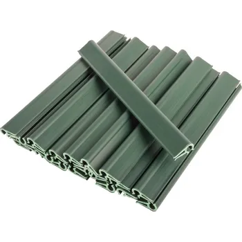 Příslušenství pro plot Klipsy Strend Pro EUROSTANDARD, k uchycení stínící pásky 19 cm, zelená, RAL6005, bal. 20 ks